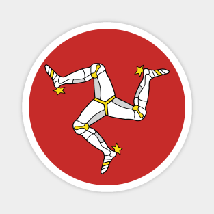 Isle of Mann Flag - Manx Triskelion Magnet